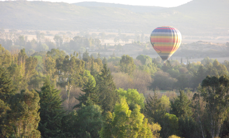 hot air balloon ride