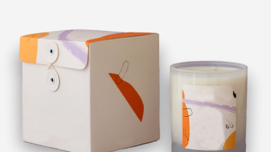 candle with box