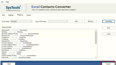 Excel Contacts Converter Tool